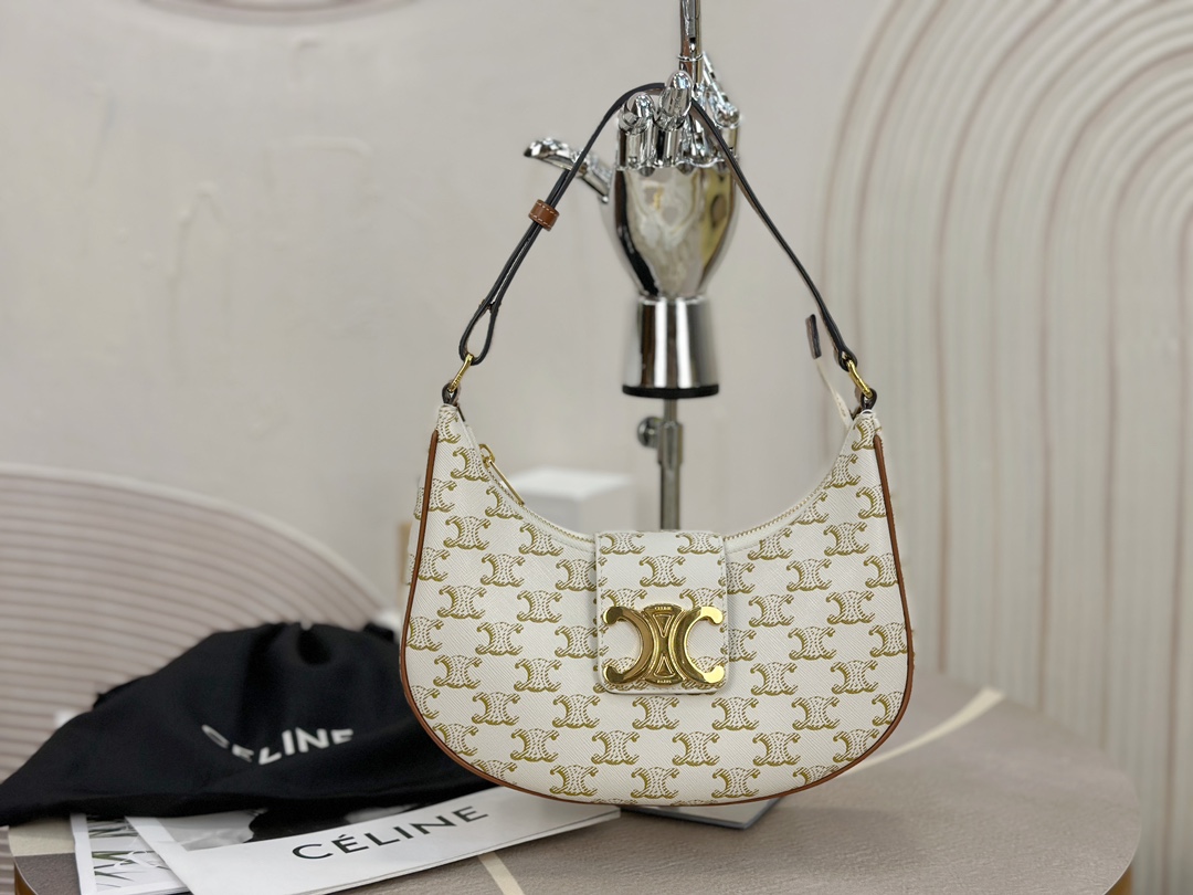 Celine~TRIOMPHE Ava Shoulder Bag  