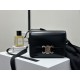 Celine | Triomphe Black Silver Box Bag