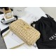 Celine Triomphe Woven Chain Shoulder Bag  