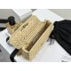 Celine Triomphe Woven Chain Shoulder Bag  