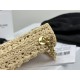 Celine Triomphe Woven Chain Shoulder Bag  