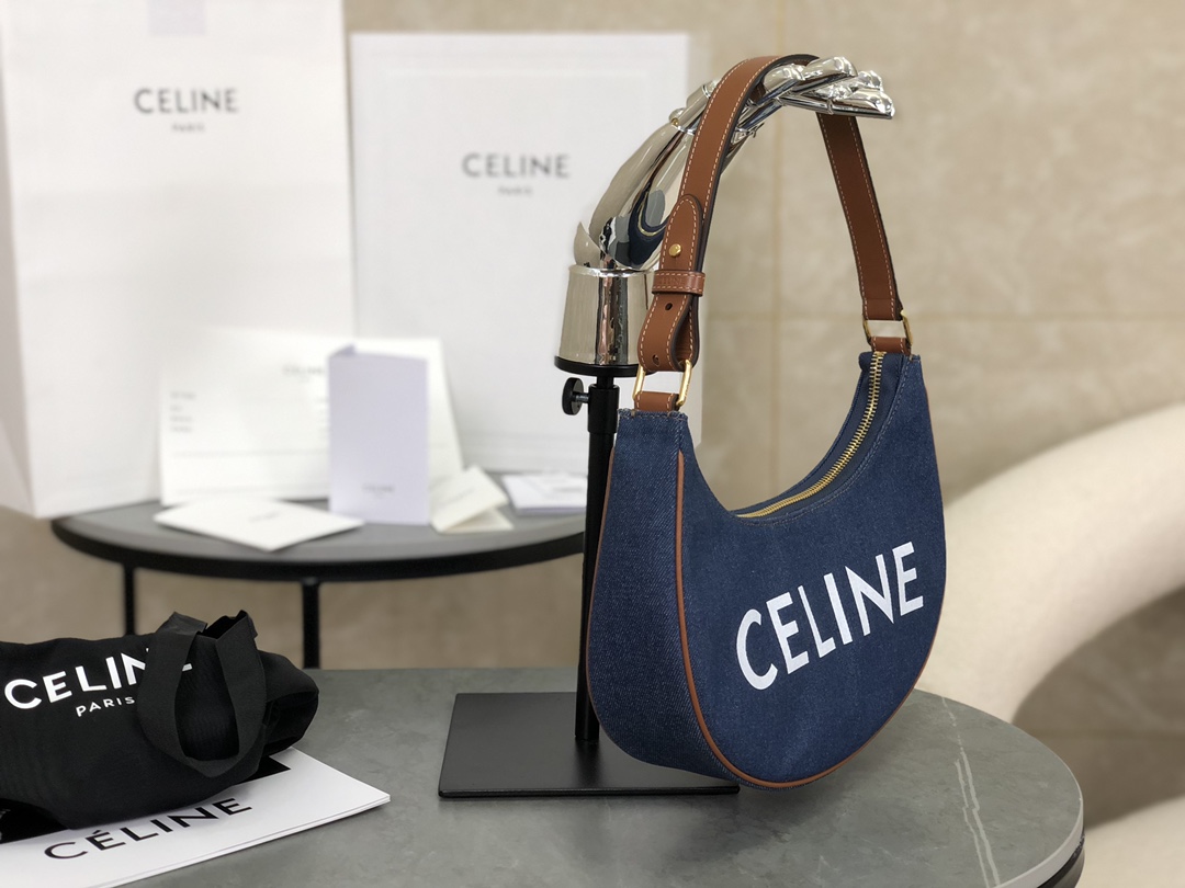 Celine | Ava Denim Shoulder Bag  