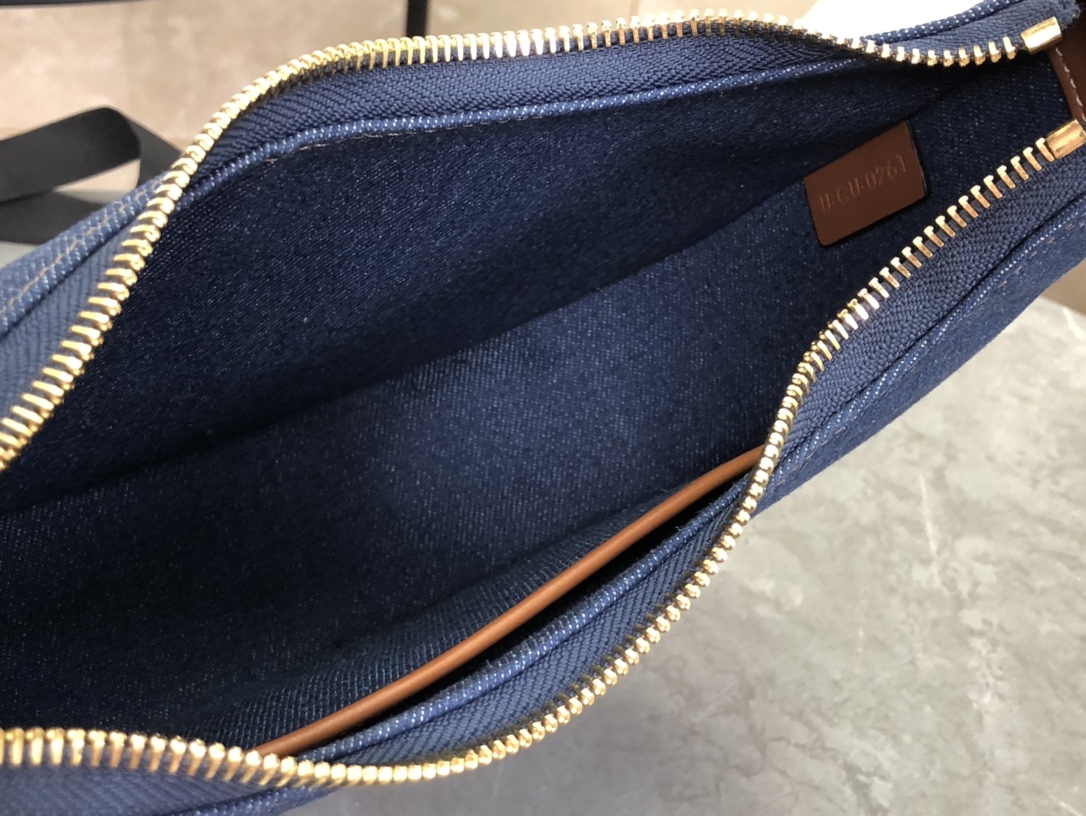 Celine | Ava Denim Shoulder Bag  