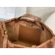 Celine New Full Leather Drawstring Bag, Small Size, Cowhide Leather with Suede Leather Lining  