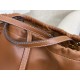 Celine New Full Leather Drawstring Bag, Small Size, Cowhide Leather with Suede Leather Lining  