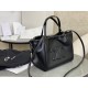 Celine New Full Leather Drawstring Bag, Small Size, Cowhide Leather with Suede Leather Lining  