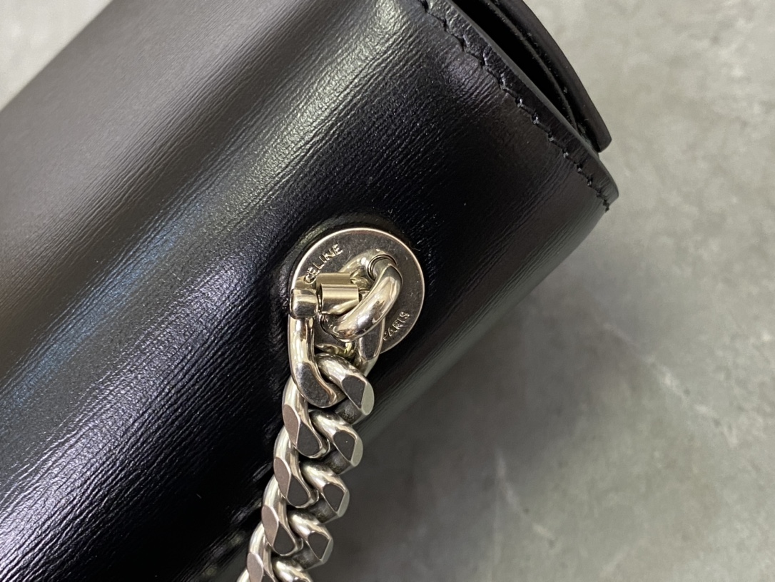 Celine Triomphe Chain Shoulder Bag  