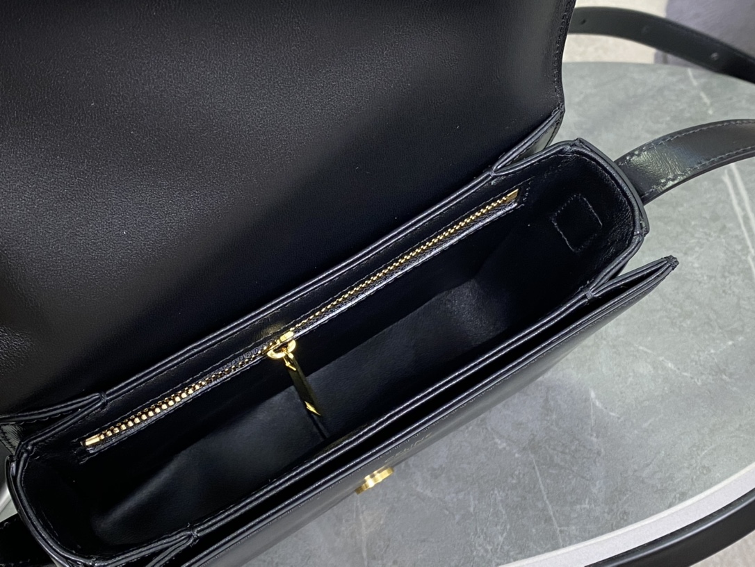 Celine Embossed Mini Black Box  