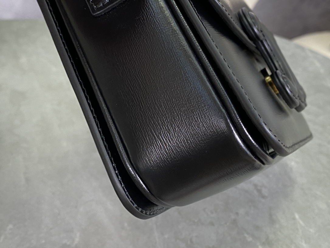 Celine Embossed Mini Black Box  