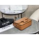 Celine Embossed Mini Brown Box  