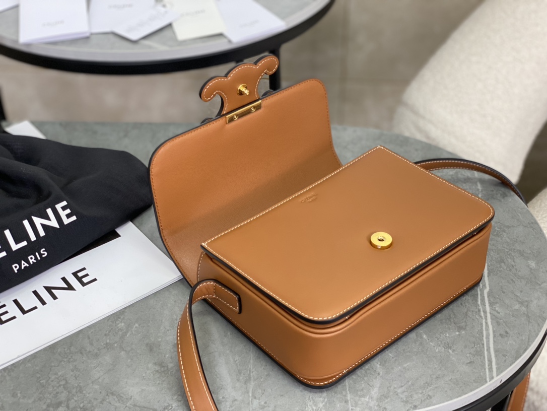 Celine Embossed Mini Brown Box  