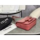 Celine Embossed Mini Vermilion Box, Imported Calfskin Texture  