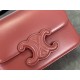 Celine Embossed Mini Vermilion Box, Imported Calfskin Texture  