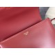 Celine Embossed Mini Vermilion Box, Imported Calfskin Texture  