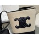 Celina Triomphe Canvas Small Bucket, Imported Leather Material