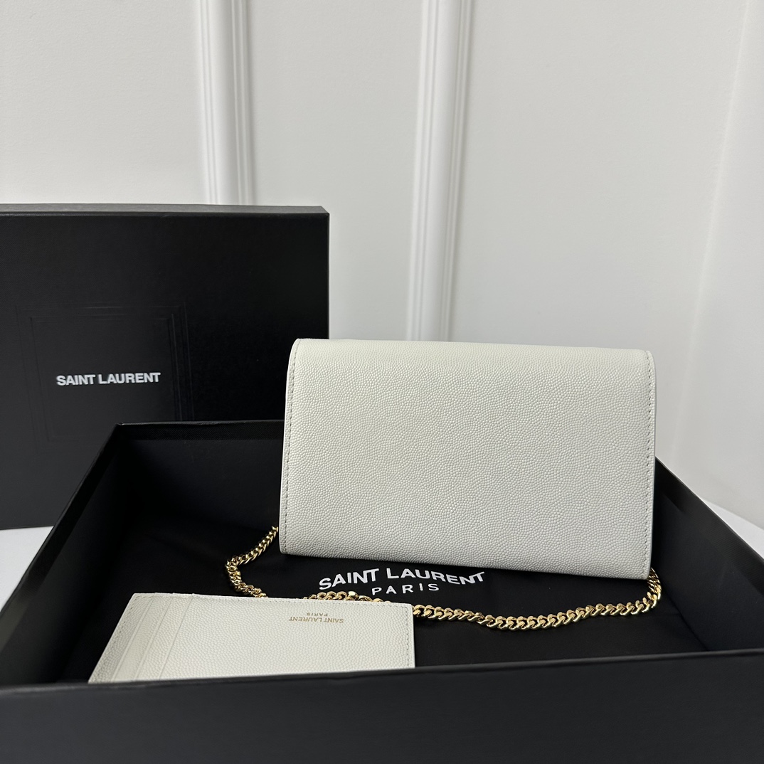 YSL UPTOWN Mini Envelope Bag, Detachable Chain Shoulder Strap  