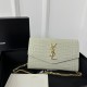 YSL UPTOWN Mini Envelope Bag, Detachable Chain Shoulder Strap  