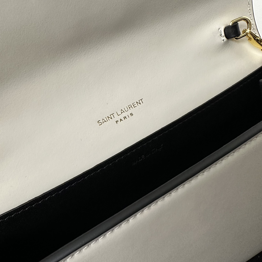 YSL UPTOWN Mini Envelope Bag, Detachable Chain Shoulder Strap  