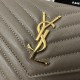 YSL Monogram WOC 22.5cm, Classic Scratch-Resistant Caviar Leather  