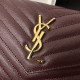 YSL Monogram WOC 22.5cm, Classic Scratch-Resistant Caviar Leather  