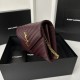 YSL Monogram WOC 22.5cm, Classic Scratch-Resistant Caviar Leather  