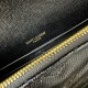 YSL Monogram WOC 19cm, Classic Scratch-Resistant Caviar Leather  