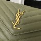 YSL Monogram WOC 19cm, Classic Scratch-Resistant Caviar Leather  