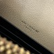 YSL Monogram WOC 19cm, Classic Scratch-Resistant Caviar Leather