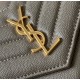 YSL Monogram WOC 19cm, Classic Scratch-Resistant Caviar Leather