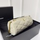 YSL SADE Small Round Bag, Classic Diamond Stitch, Soft Lamb Leather  