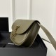 YSL Kaia Small Saddle Bag, Smooth Vegetable-Tanned Calfskin  