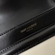 YSL Solferino Box Bag 19cm, Fine Toothpick Grain Box Calfskin  