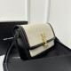 YSL Solferino Box Bag 23cm, Fine Toothpick Grain Box Calfskin  