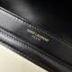 YSL Solferino Box Bag 23cm, Fine Toothpick Grain Box Calfskin  