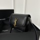 YSL Solferino Box Bag 19cm, Fine Toothpick Grain Box Calfskin  