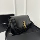 YSL Solferino Box Bag 23cm, Fine Toothpick Grain Box Calfskin  