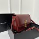 YSL Solferino Box Bag 23cm, Fine Toothpick Grain Box Calfskin  