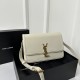 YSL Solferino Box Bag 23cm, Fine Toothpick Grain Box Calfskin  