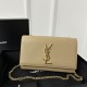 YSL 20cm Caviar KATE Chain Bag  