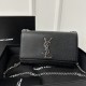 YSL 20cm Caviar KATE Chain Bag  