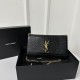 YSL 24cm Caviar KATE Chain Bag  