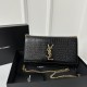 YSL 24cm Caviar KATE Chain Bag  