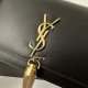 YSL Kate 19cm Smooth Leather Classic Fringed Chain Bag  