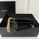 YSL Kate 19cm Smooth Leather Classic Fringed Chain Bag  