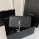 Caviar YSL Kate 24CM Fringed Chain Bag  