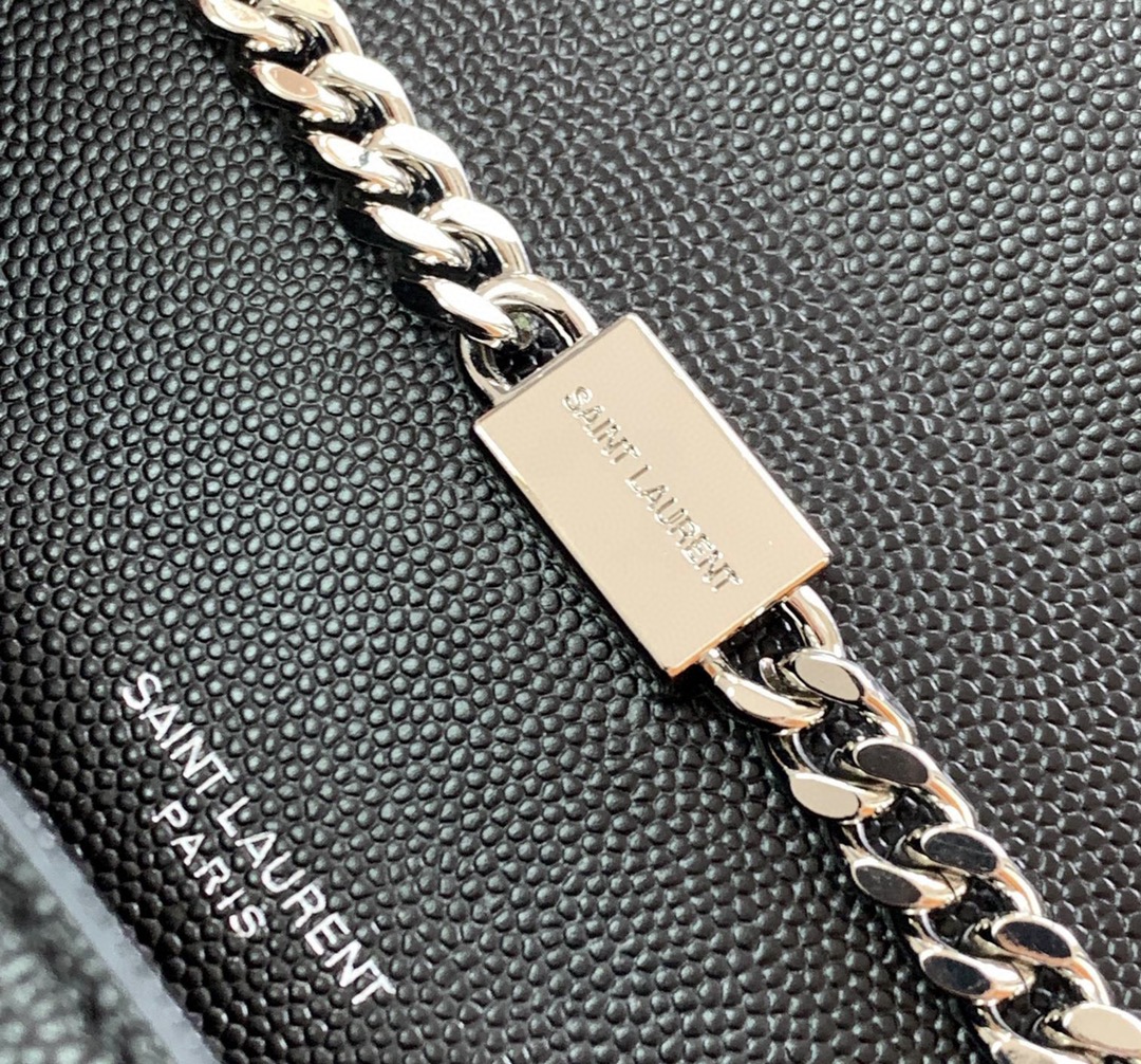 Caviar YSL Kate 24CM Fringed Chain Bag  