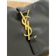 YSL LE 5 À 7 Underarm Bag Sheepskin Black Gold 24.5cm  