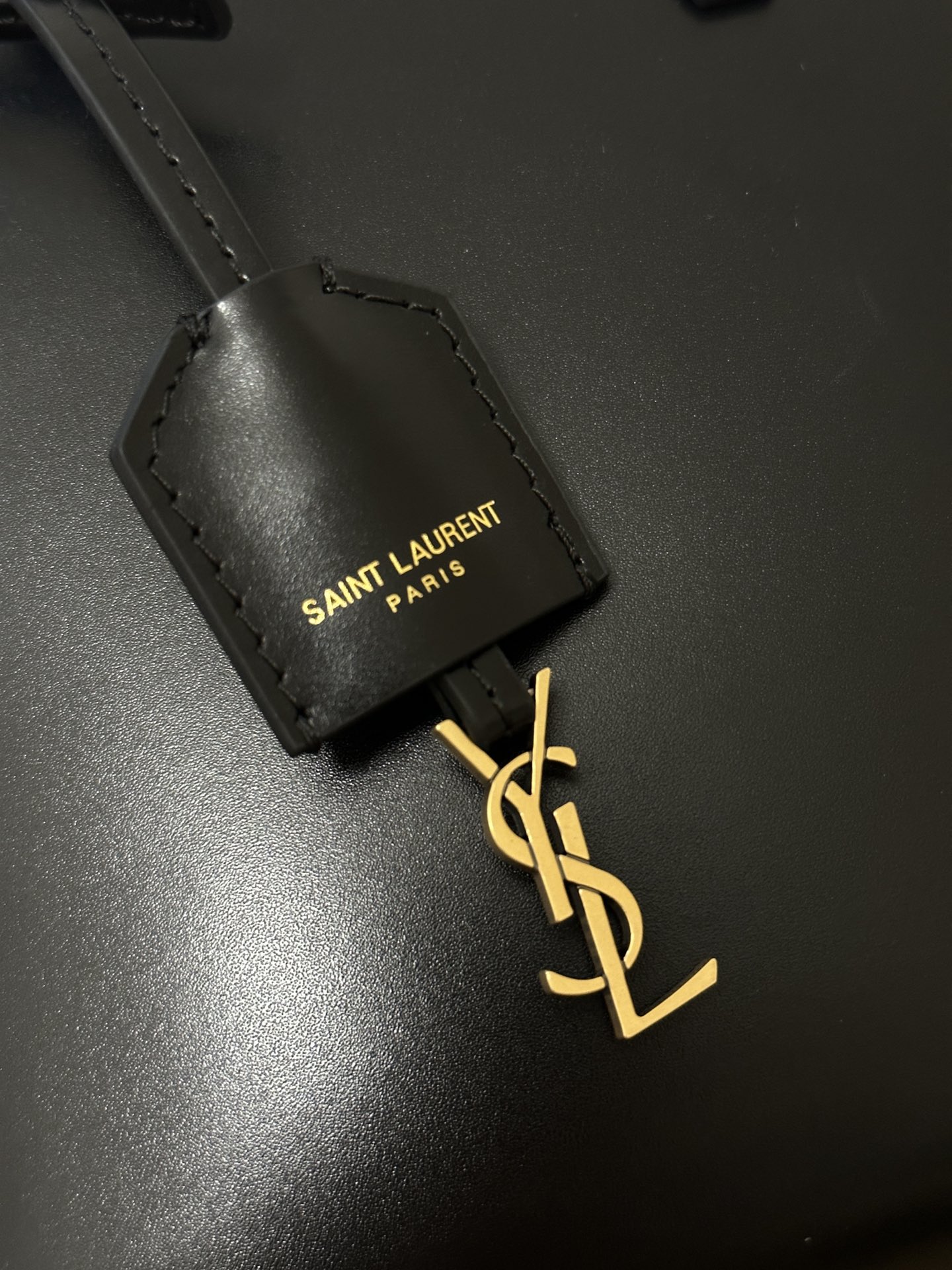 YSL Mini Toy Shopping Bag, Calfskin  