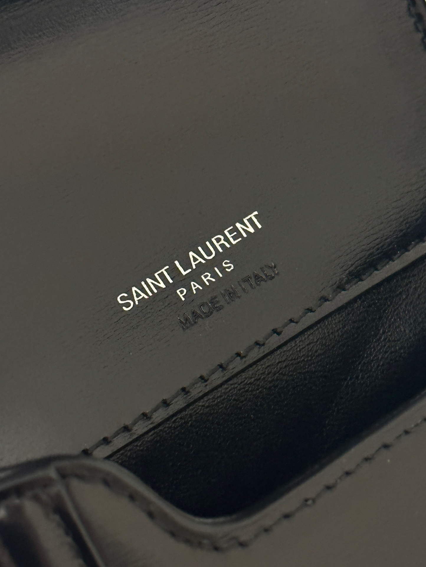 YSL Solferino Crossbody Phone Bag, Box Calfskin  