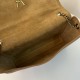 Kate Cinnamon Calfskin YSL Reversible Chain Bag, Suede & Smooth Leather  